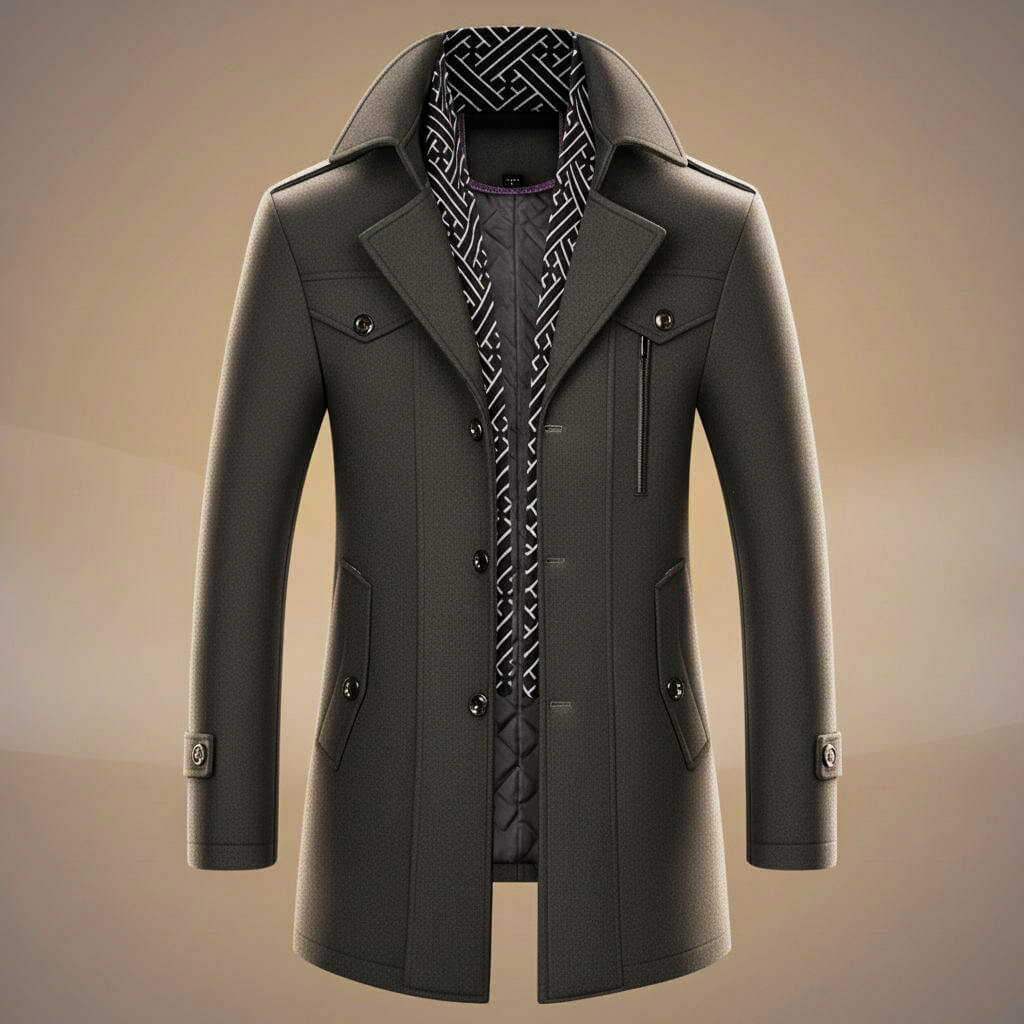 Manteau en Laine Vierge