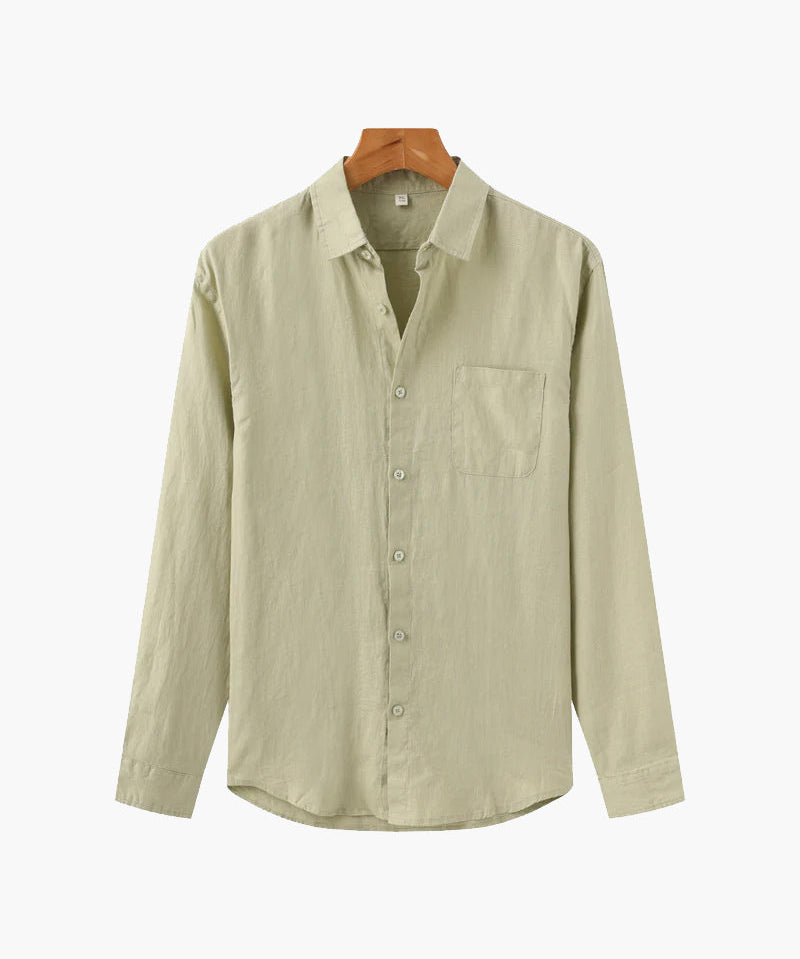 Chemise en Lin 100 % Naturel Élégance Décontractée