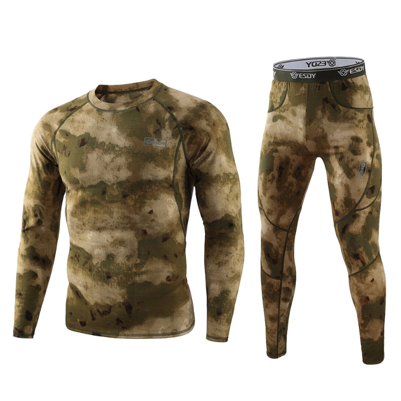 Nordvail Ensemble de Sous-Vêtements Isolants