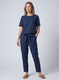 Ensemble Pull et Pantalon Manches Courtes - Confort Élégant Moderne