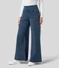 Pantalon Élastique Confortable Taille Haute