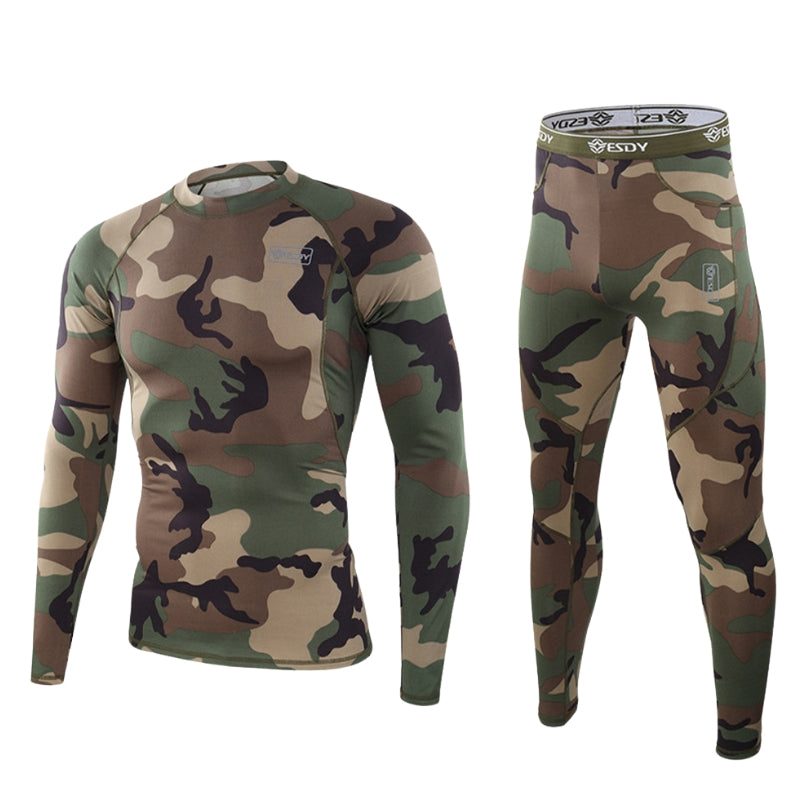 Nordvail Ensemble de Sous-Vêtements Isolants