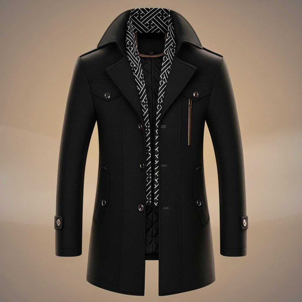 Manteau en Laine Vierge
