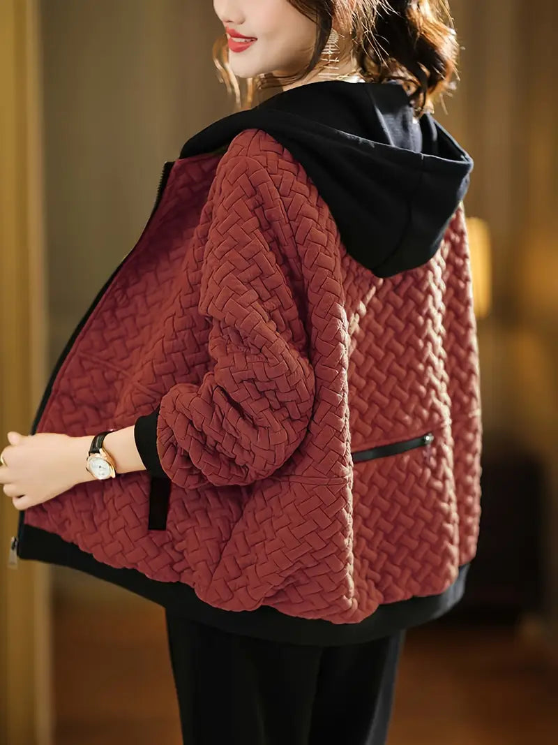 Manteau Matelassé & Doudoune Capuche Hiver