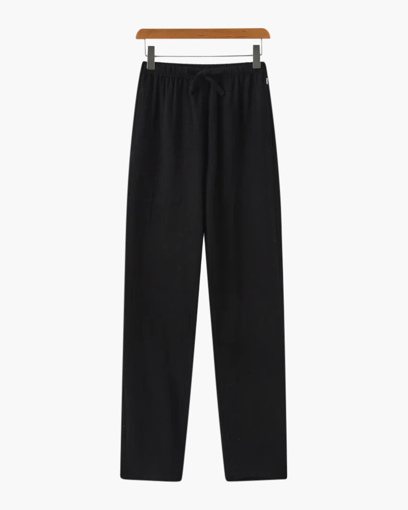 Pantalon Slim en Lin Léger et Respirant pour Homme
