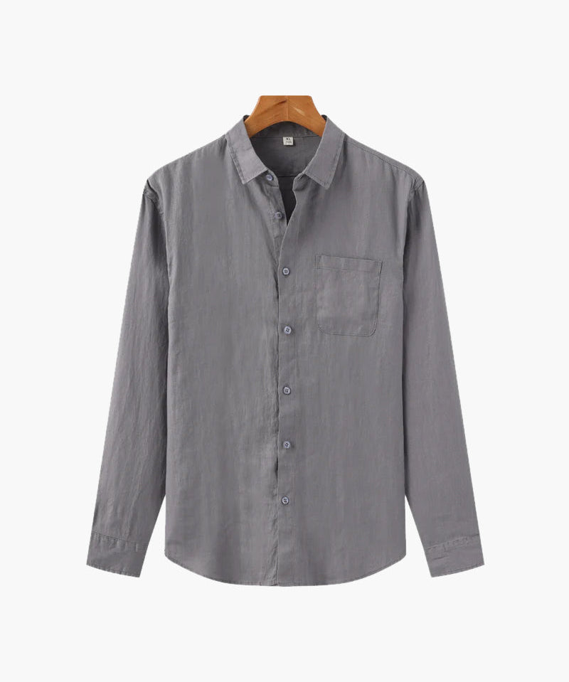 Chemise en Lin 100 % Naturel Élégance Décontractée