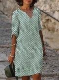 Robe fluide pour femme, silhouette élégante et mouvement naturel