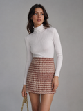 Jupe Mini Zippée - Coupe Taille Haute Élégante