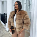 Veste en fausse fourrure de haute qualité – Design élégant pour élégance et confort