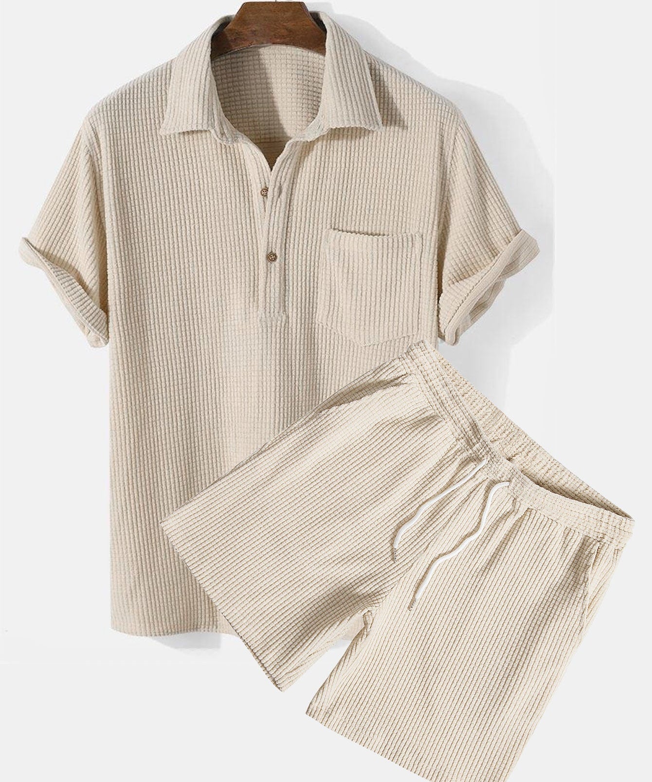 Ensemble à manches courtes chic