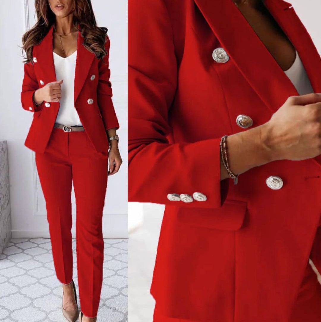 Ensemble Costume Croisé