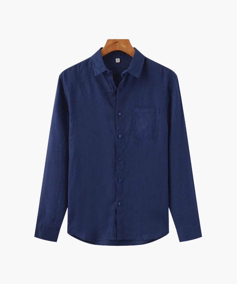 Chemise en Lin 100 % Naturel Élégance Décontractée