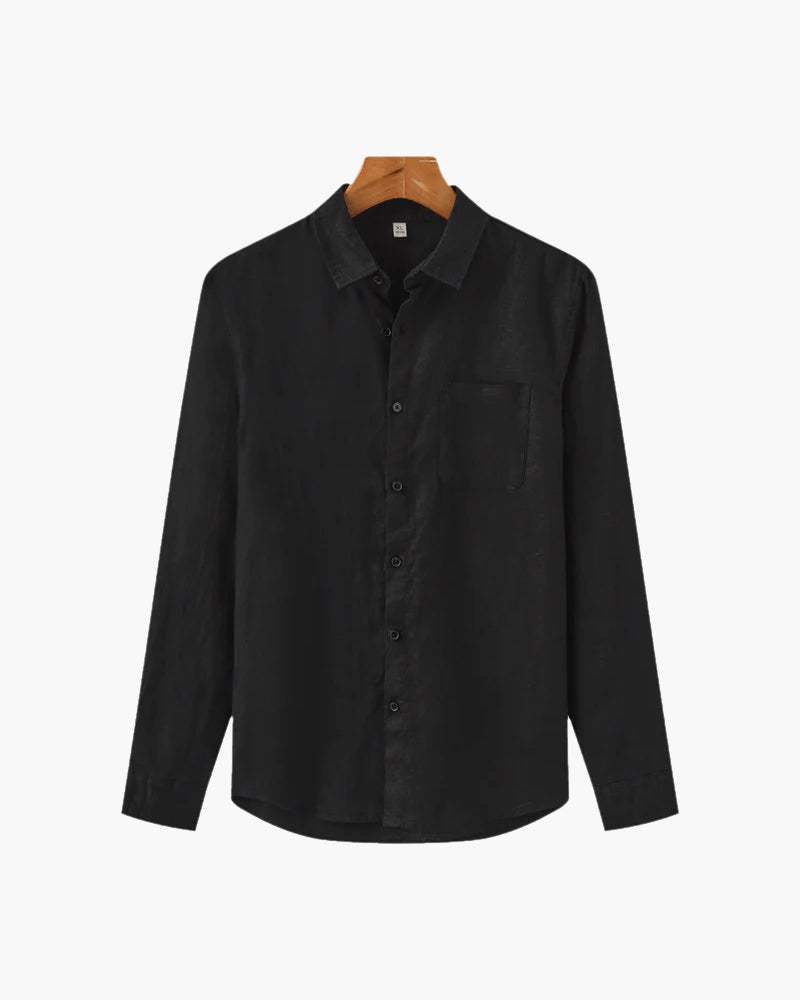 Chemise en Lin 100 % Naturel Élégance Décontractée