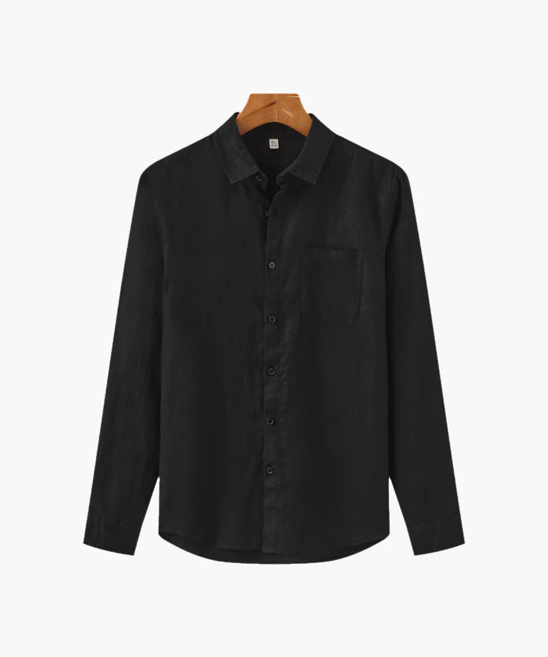 Chemise en Lin 100 % Naturel Élégance Décontractée