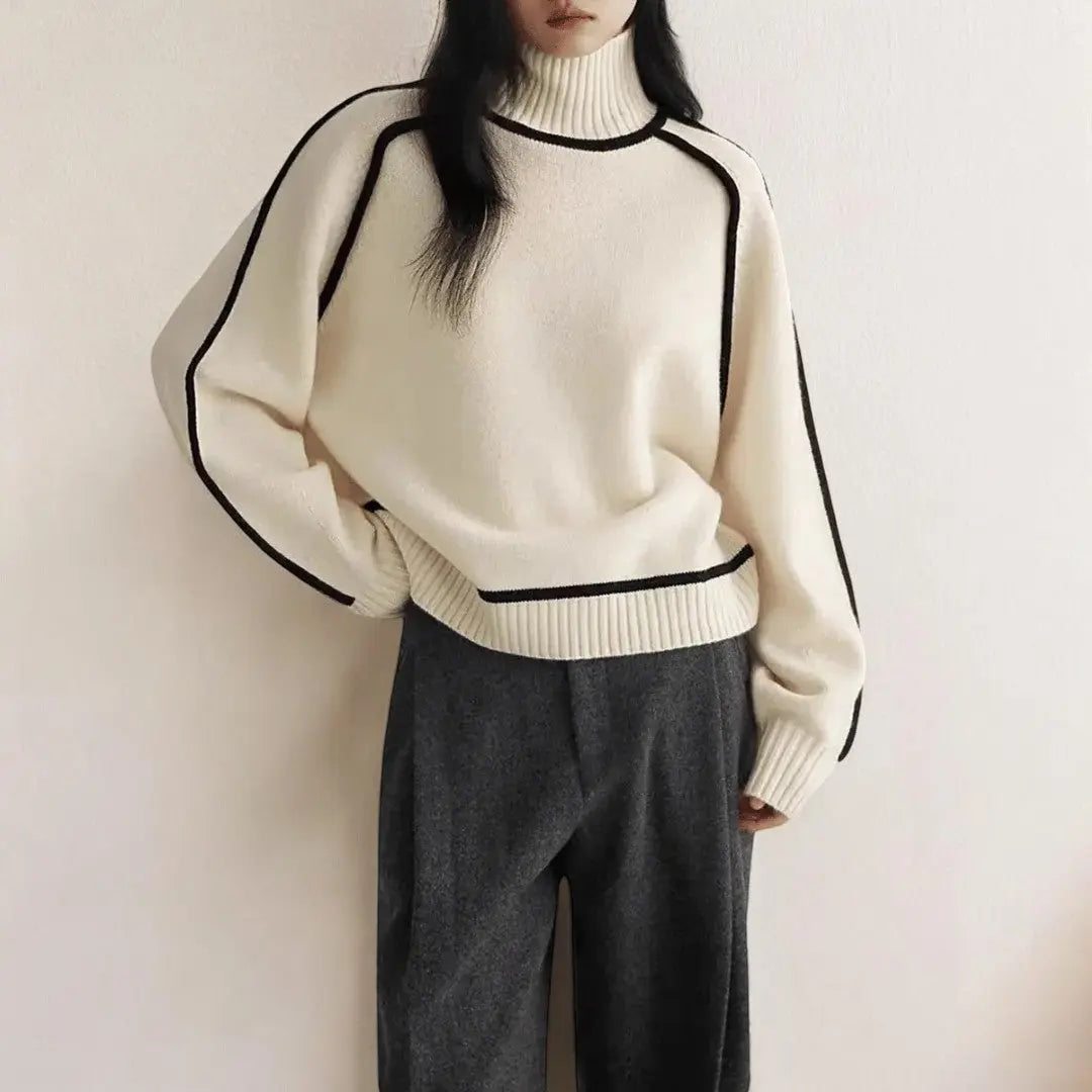 Pull Col Roulé Premium