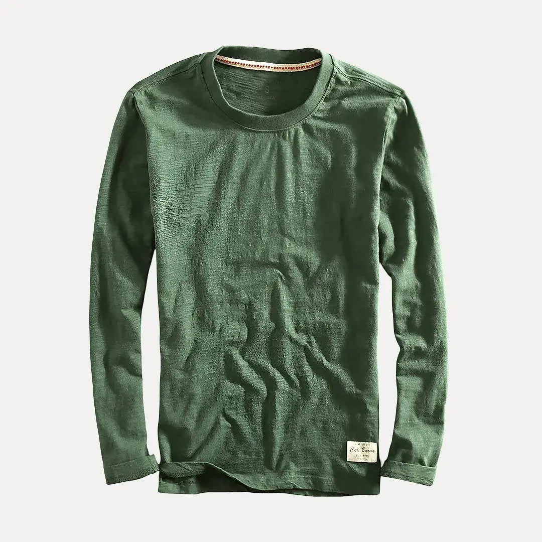 T-Shirt Manches Longues en Coton