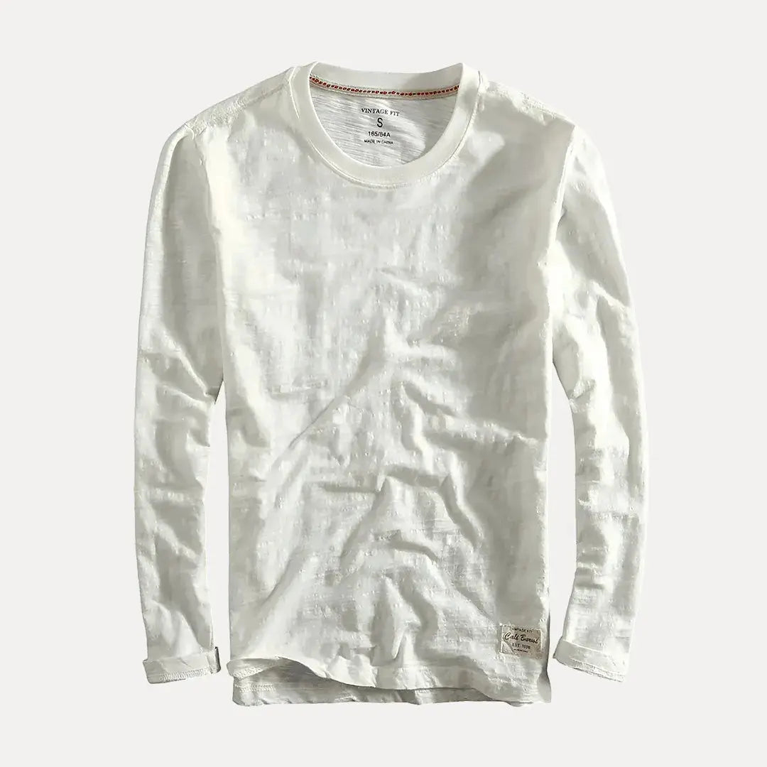 T-Shirt Manches Longues en Coton