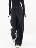 Pantalon large décontracté pour un style élégant et confortable