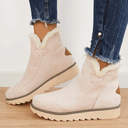 Bottes d’Hiver Confortables pour Femme – Chaleur & Élégance