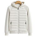 Veste à Capuche Blanche Homme – Style Affaires Décontracté