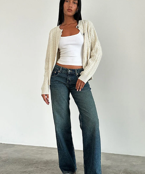 Jeans Taille Basse pour Femmes
