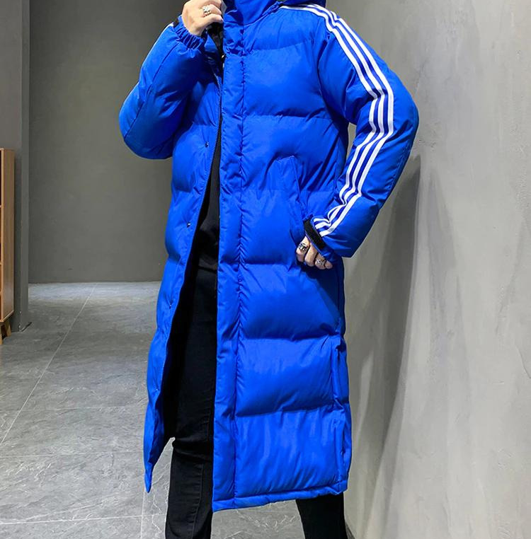 Manteau d’Hiver Long Homme avec Capuche