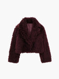 Manteau Hiver Bordeaux Femme & Coupe Chic