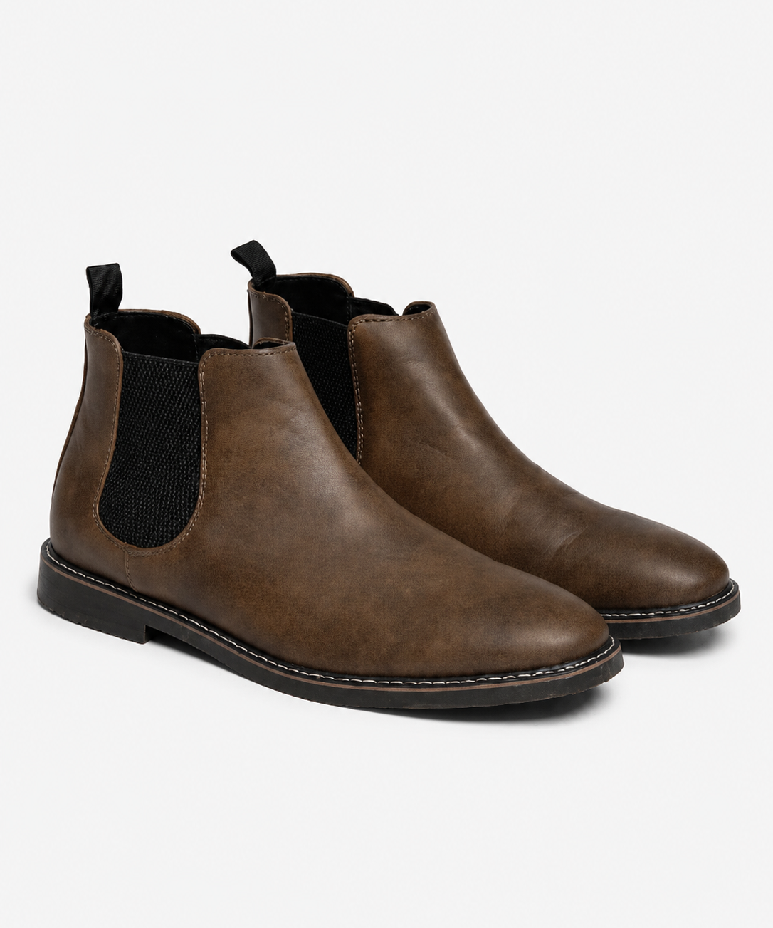 Bottes Chelsea Lisses – Tige montante, empiècements élastiques, pour le quotidien