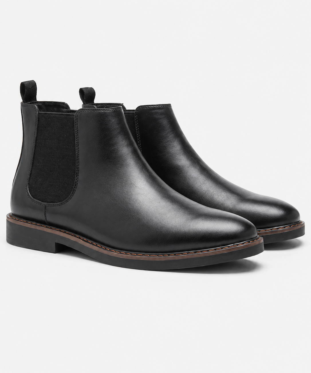 Bottes Chelsea Lisses – Tige montante, empiècements élastiques, pour le quotidien