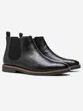 Bottes Chelsea homme – Cuir classique, panneaux élastiques, style élégant