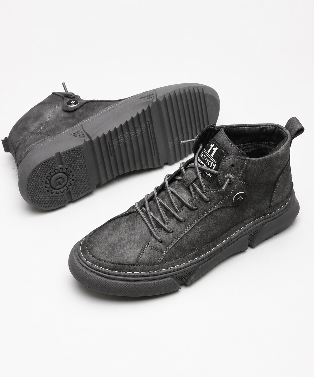 Bottes Hautes à Lacets – Construction durable, maintien confortable, pour le quotidien