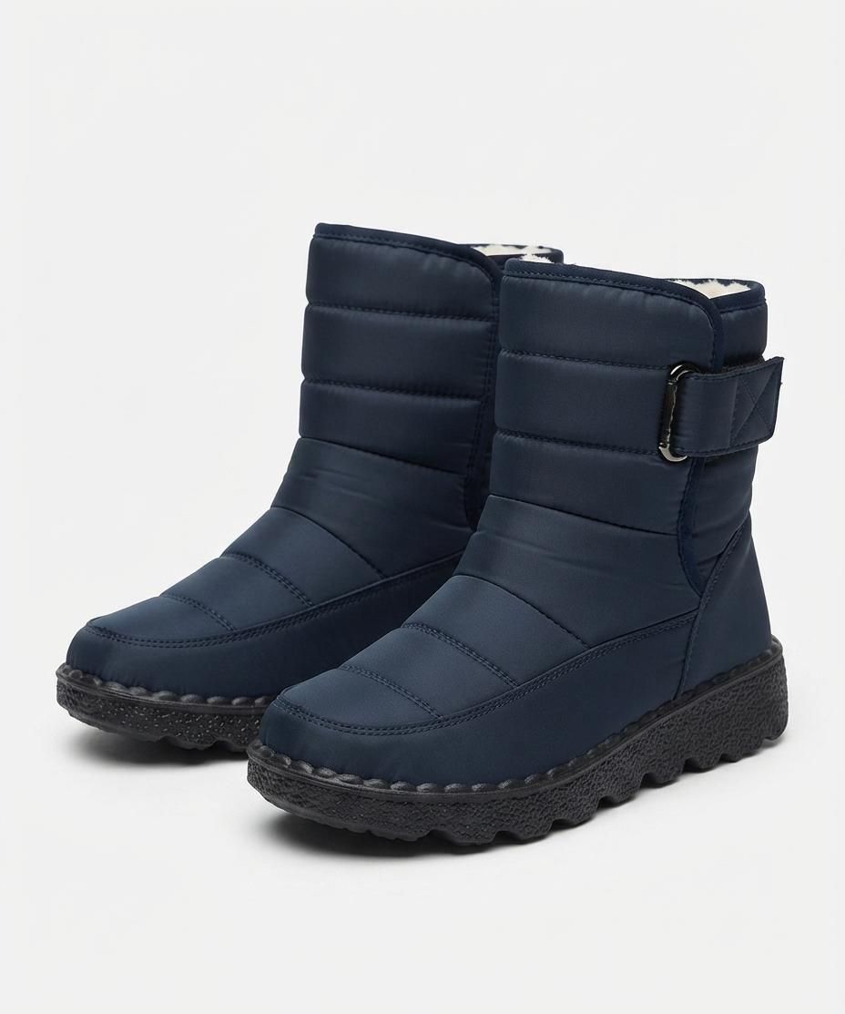 Bottes d'hiver pour femmes – Imperméables, fourrées, coupe cheville, style décontracté
