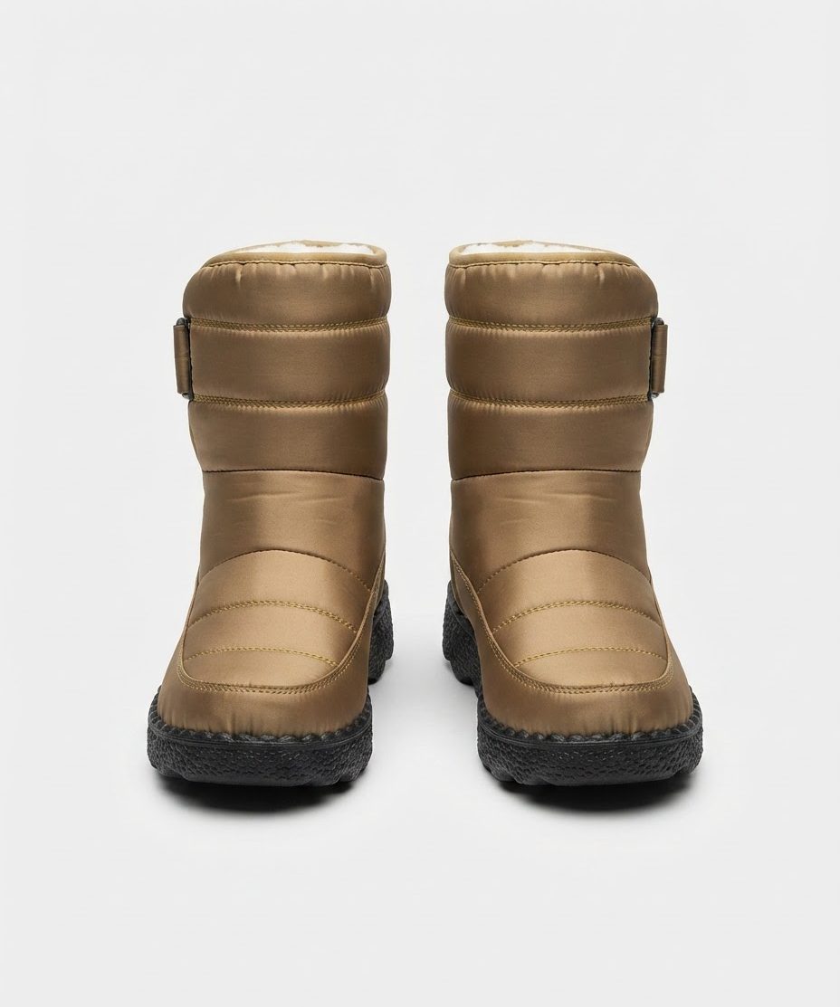 Bottes d'hiver pour femmes – Imperméables, fourrées, coupe cheville, style décontracté