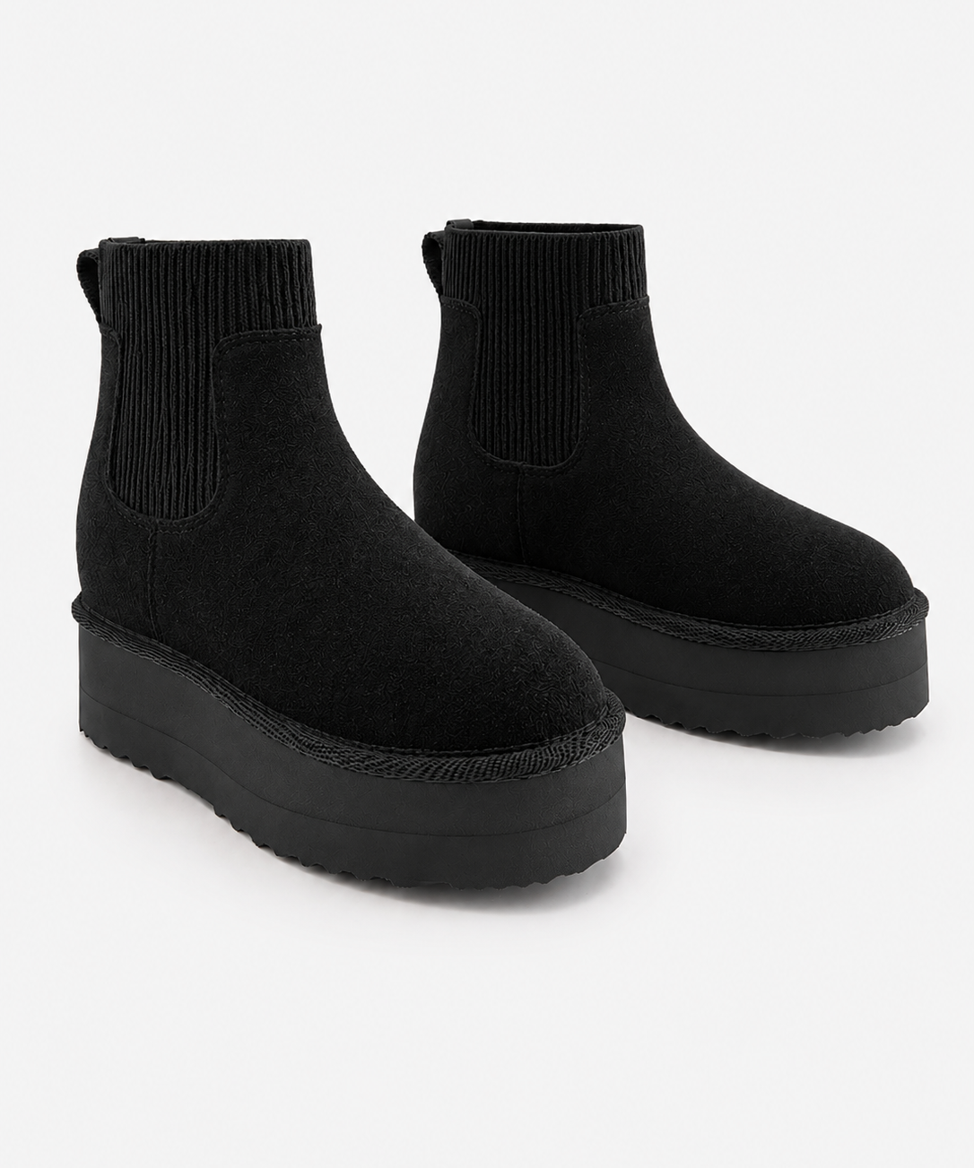 Bottes d’Hiver Mi-Mollet – Doublure Douce, Semelle Antidérapante, Pour les Journées Froides
