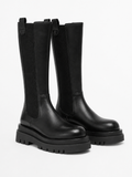 Bottes en cuir pour femme – Lignes raffinées, coupe élégante, usage quotidien