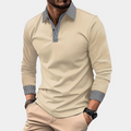 Polo Homme à Manches Longues – Élégance Moderne