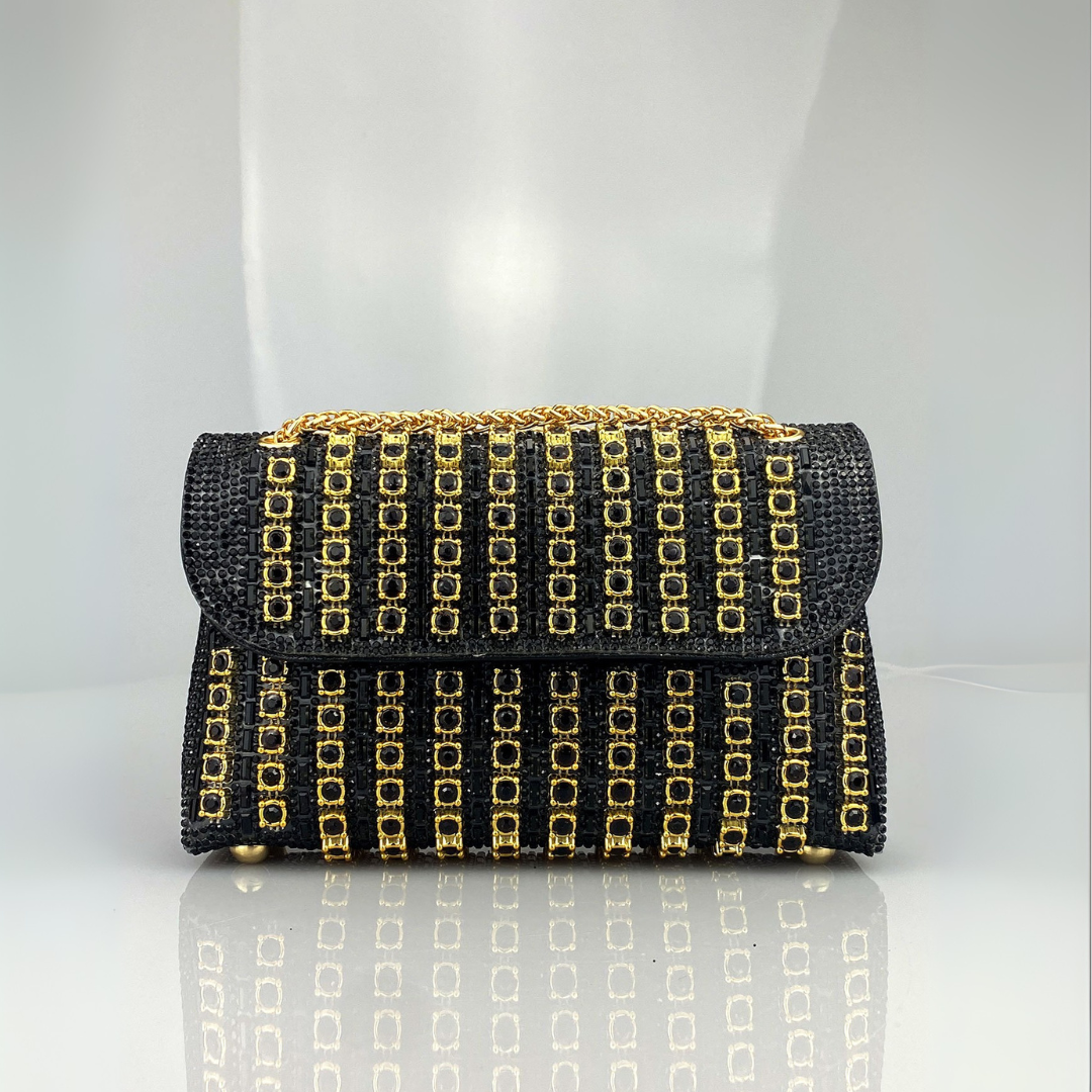 Sac à épaule chic à chaîne colorée