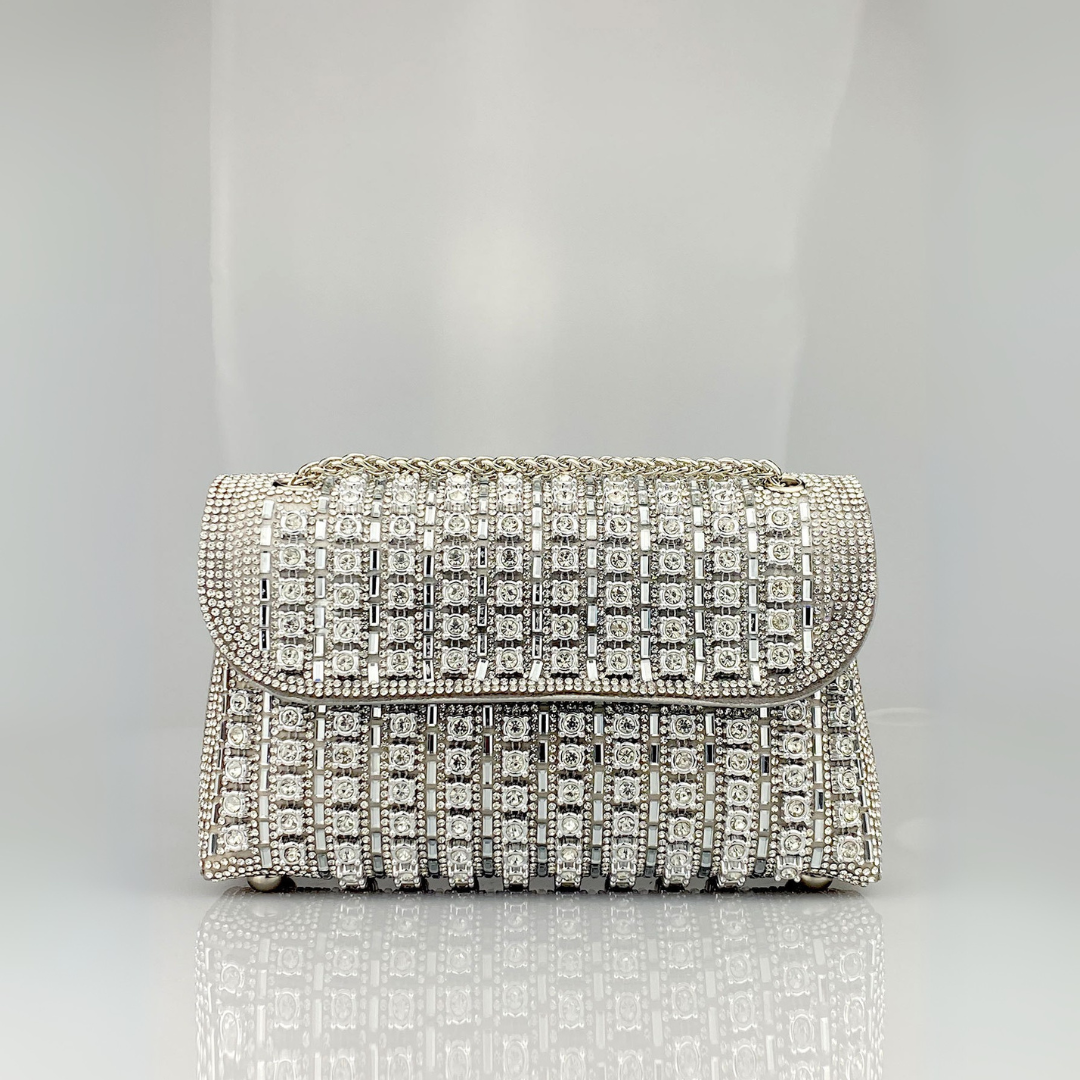 Sac à épaule chic à chaîne colorée