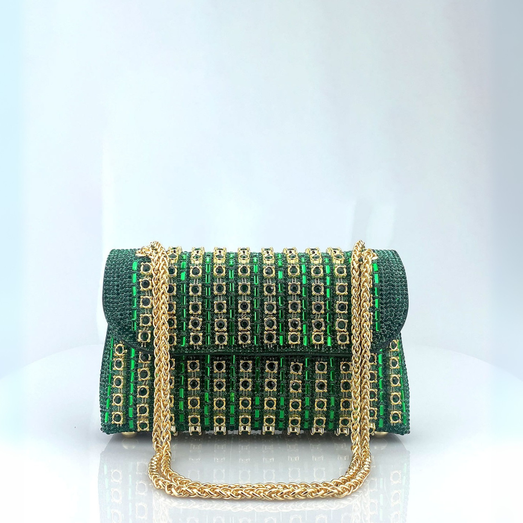 Sac à épaule chic à chaîne colorée