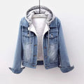 Veste Jean Sherpa & Capuche Hiver