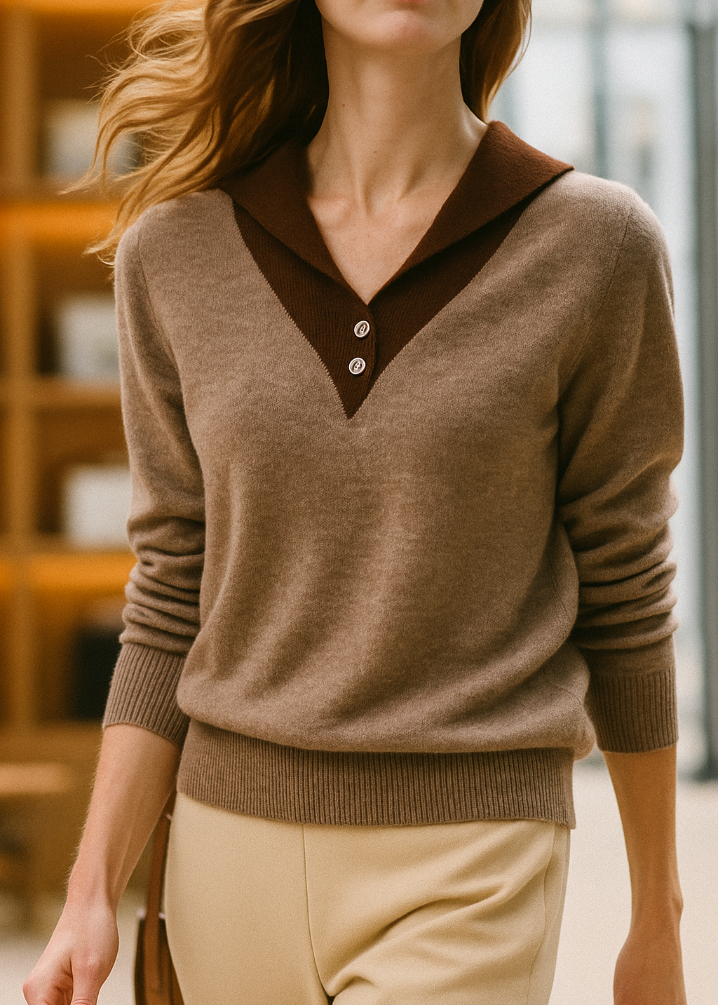 Pull Féminin en Laine Mérinos Premium