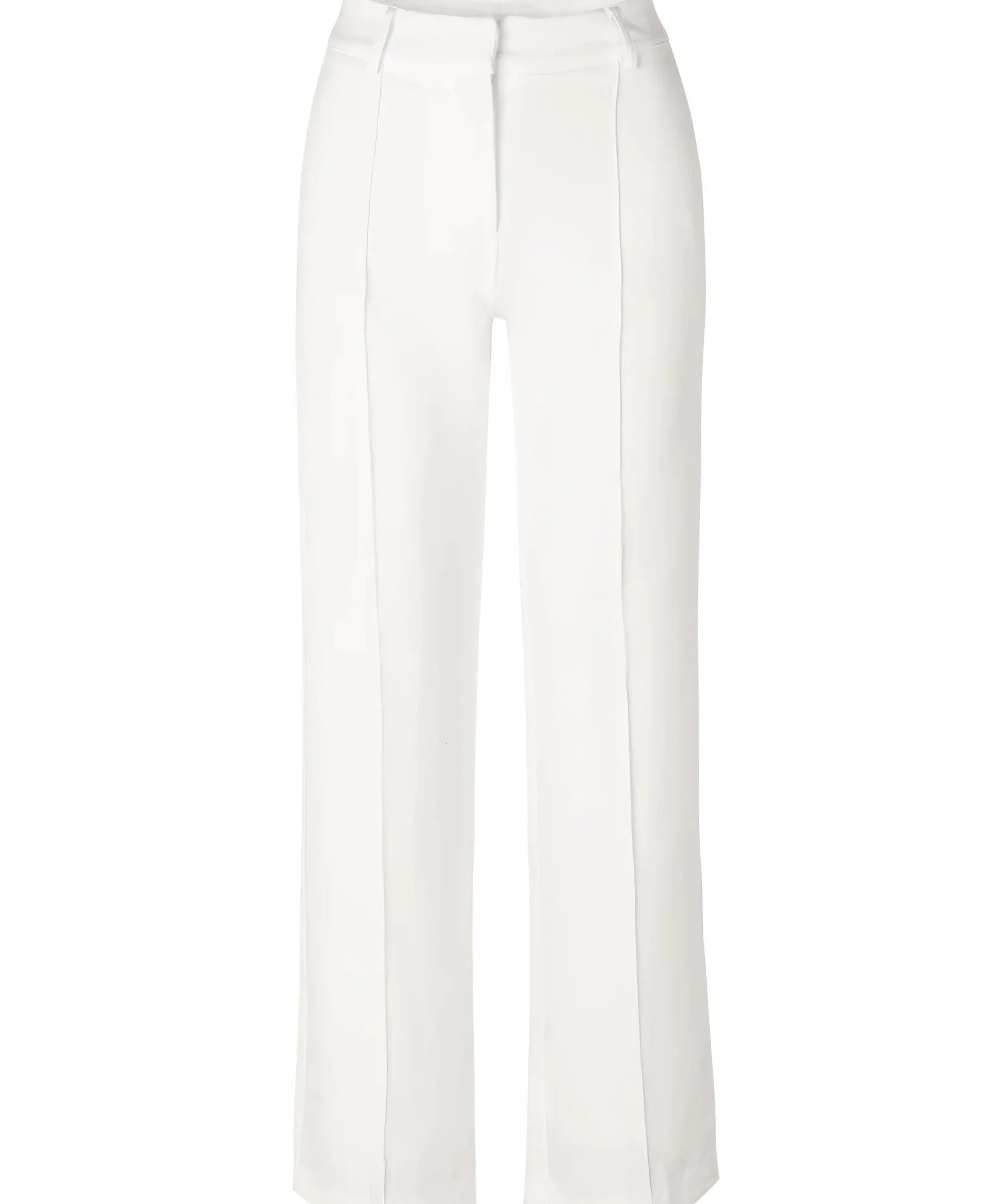 Pantalon Élegant à Taille Haute et Jambe Large
