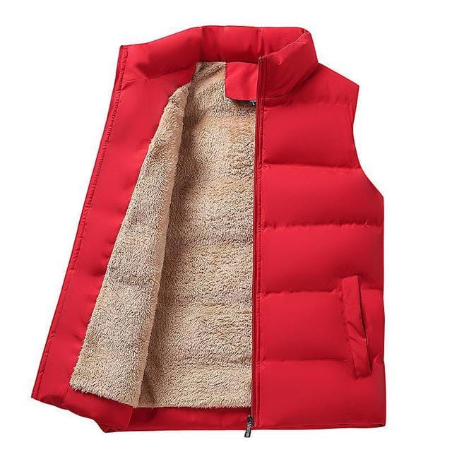 Veste sans manches en duvet rembourré