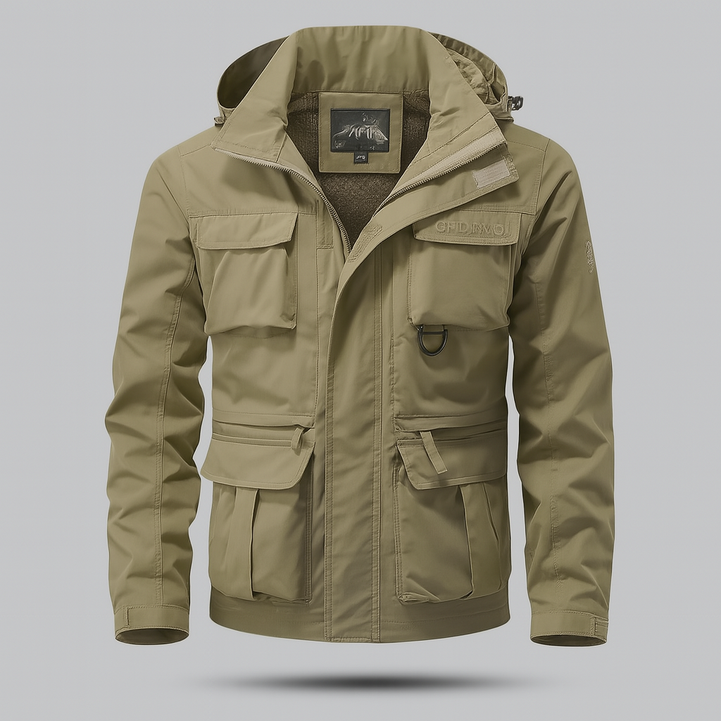 Manteau d’Hiver Militaire pour Homme – Style Robuste & Préparation au Froid