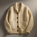 Pull Laine Col Boutonné & Maille Chaude