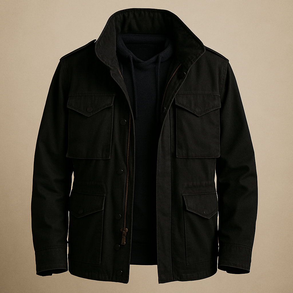Veste Militaire Classique pour Homme – Style Intemporel