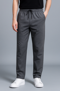 Pantalon de Jogging Homme – Taille Élastique Jambes Droites Pour le Quotidien