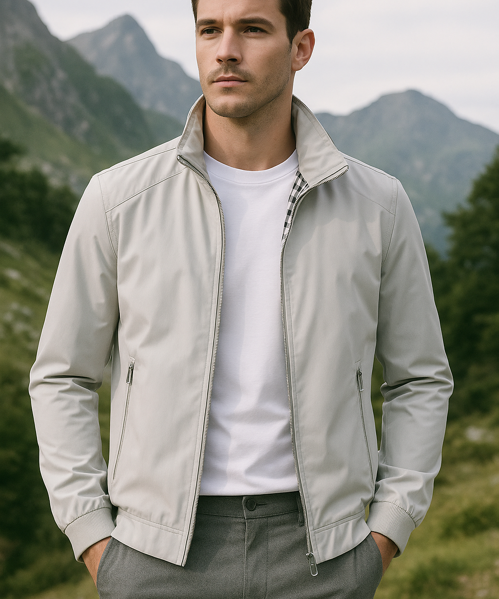 Veste légère classique pour hommes