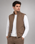 Gilet Sans Manches – Coupe Réversible avec Fermeture Éclair, Pour le Quotidien et les Jours Plus Froids