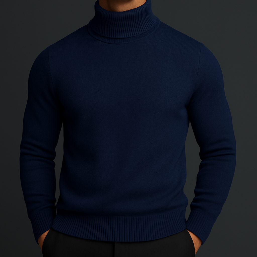 Pull Col Roulé Laine & Élégance Hiver